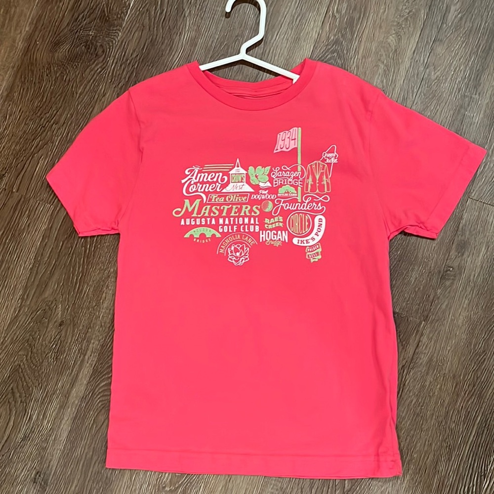 Masters tshirt. Size youth small.